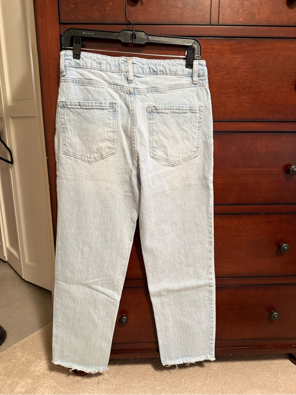 Oat New York Straight Leg Jeans - Light Blue - Picture 3 of 4